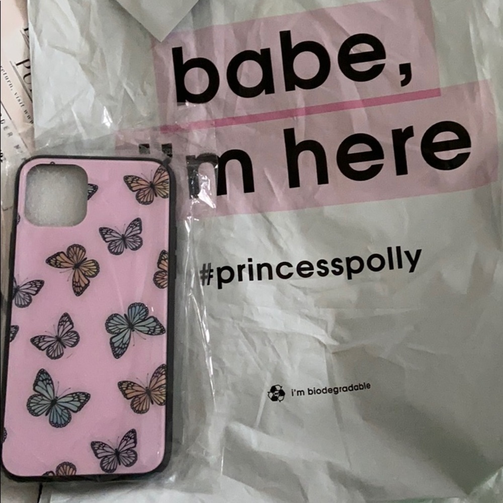 Butterfly phone case